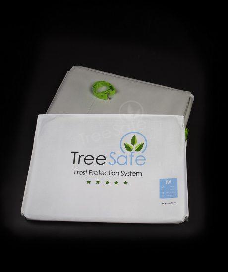 TreeSafe boomjas gemaakt uit isolerende materiaal om bomen en planten te beschermen.